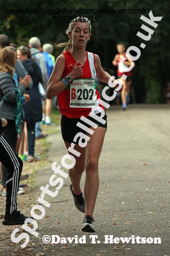Womens under-17s ERRA Road Relays, Sutton Coldifield, Birmingham. Photo: David T. Hewitson/Sports for All Pics